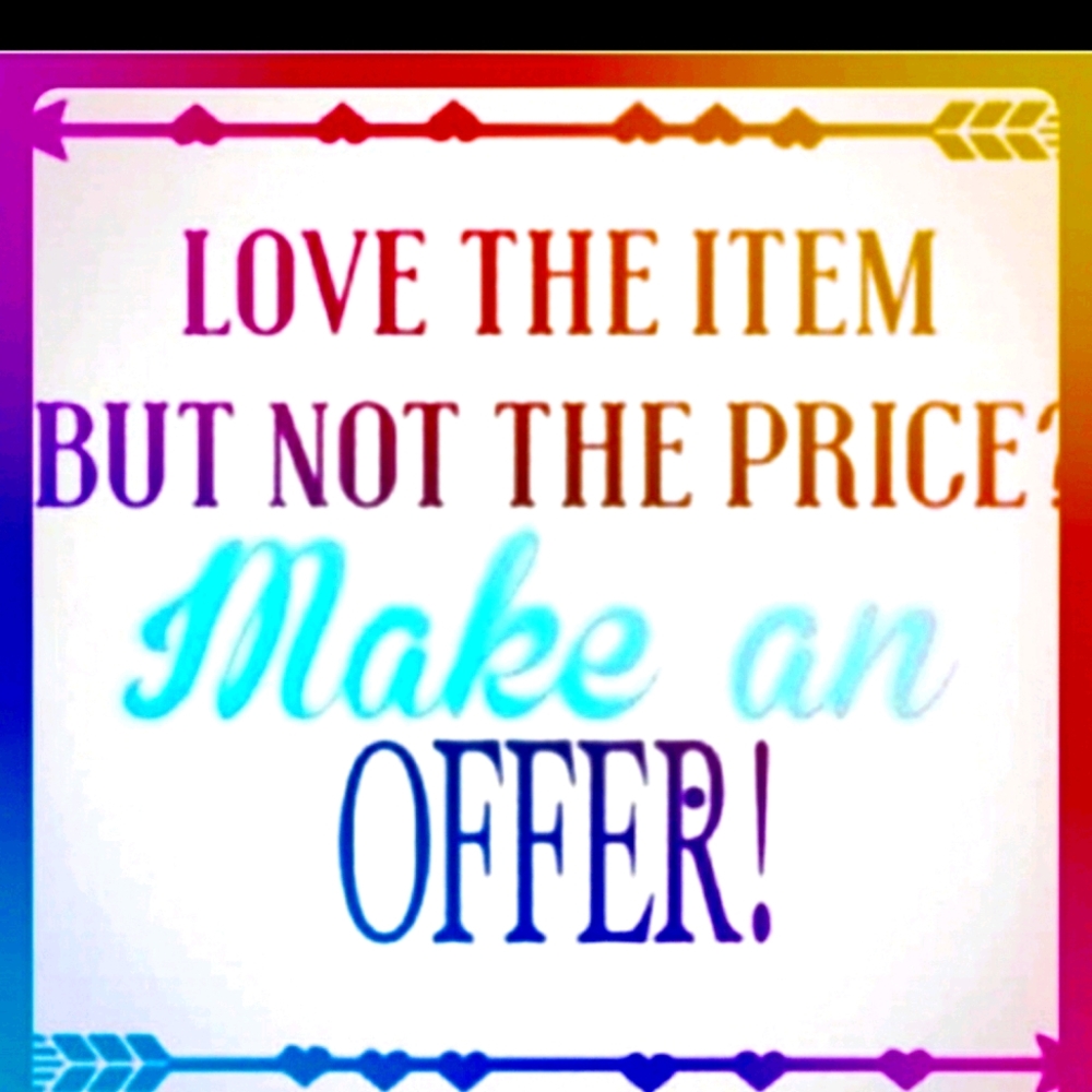 Make me a reasonable offer😁